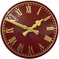 Northwich Outdoor Clock Service red dial