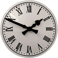 Northwich Outdoor Clock Service white dial
